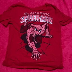 Red Spider-Man Graphic T-Shirt